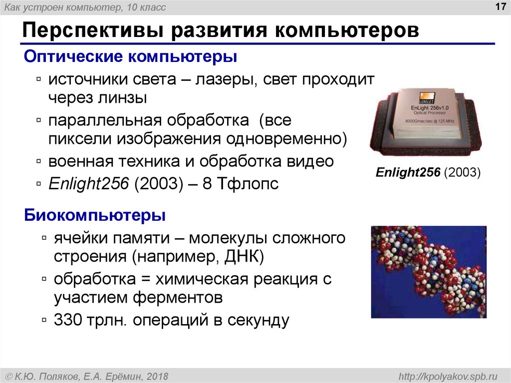 Презентация развитие компьютеров