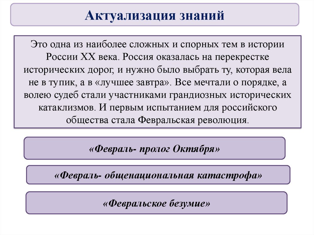 Великая Российская революция февраль 1917 г тест.