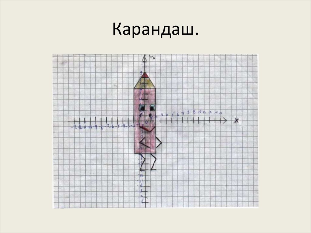Карандаш.