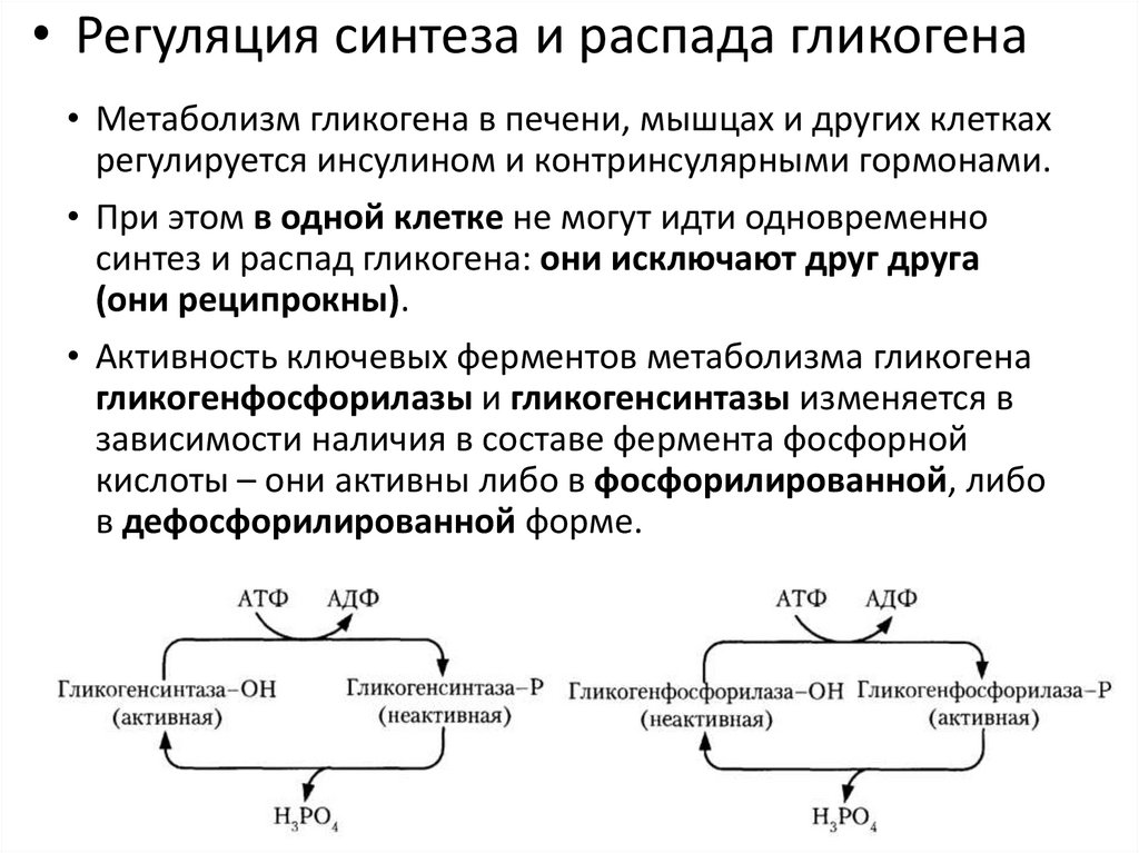 Синтез и распад