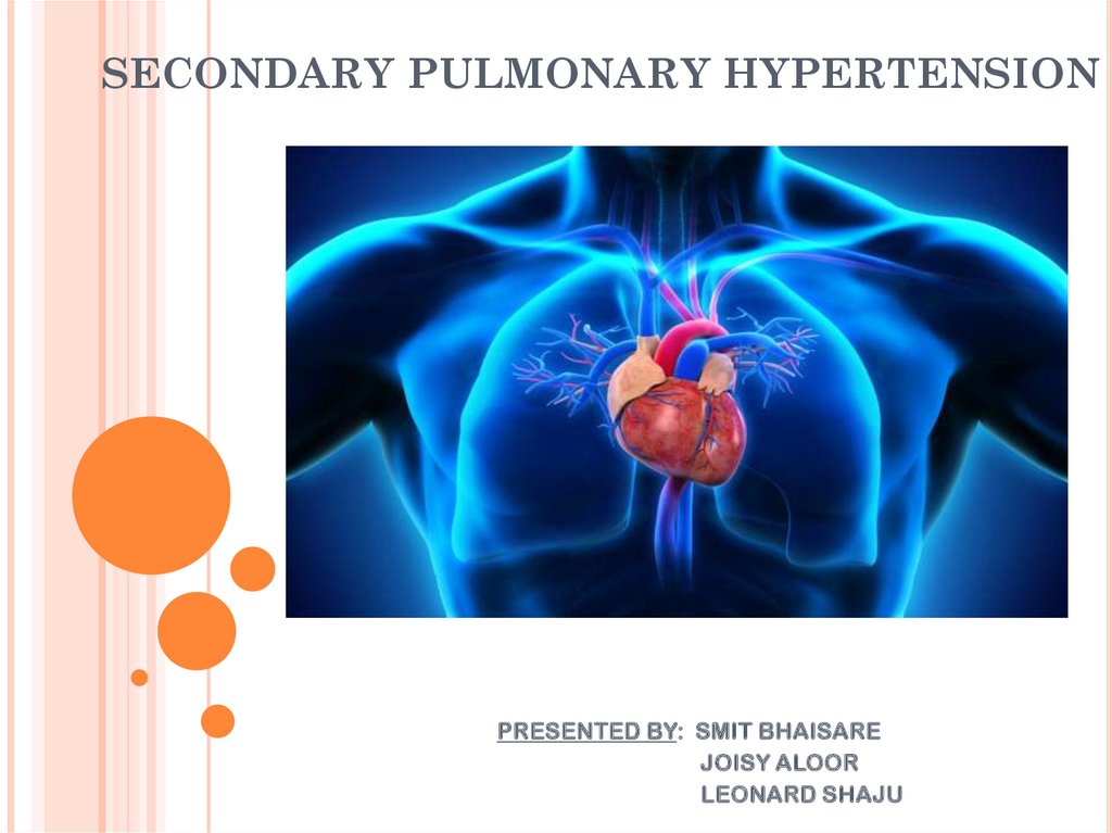 Secondary Pulmonary Hypertension 