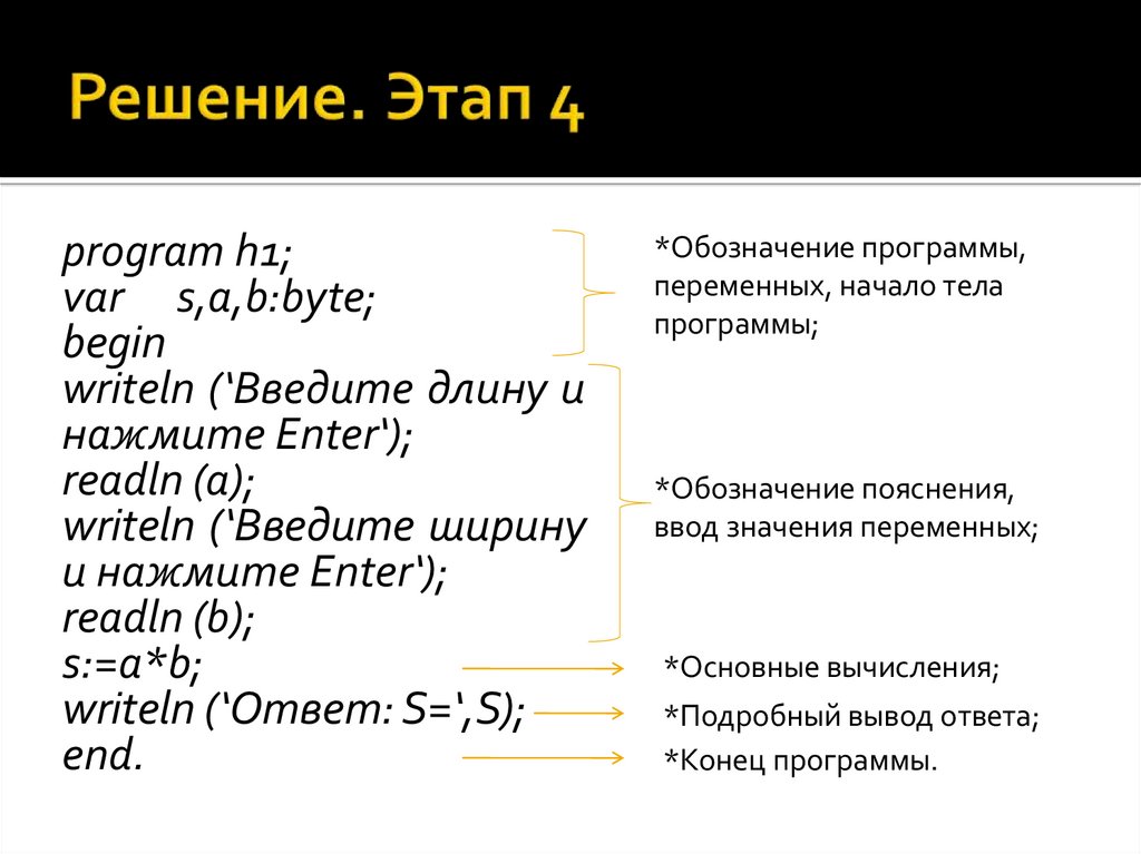 Программирование алгоритмов - презентация онлайн