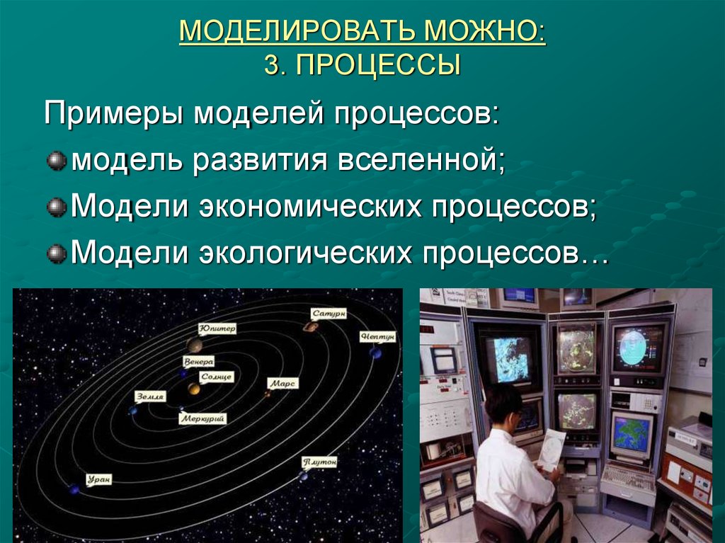 Моделирование позволяет. Модели экологических процессов примеры. Что можно моделировать. Примеры того что можно смоделировать. Примеры моделей процессов:модель развития Вселенной коротко.