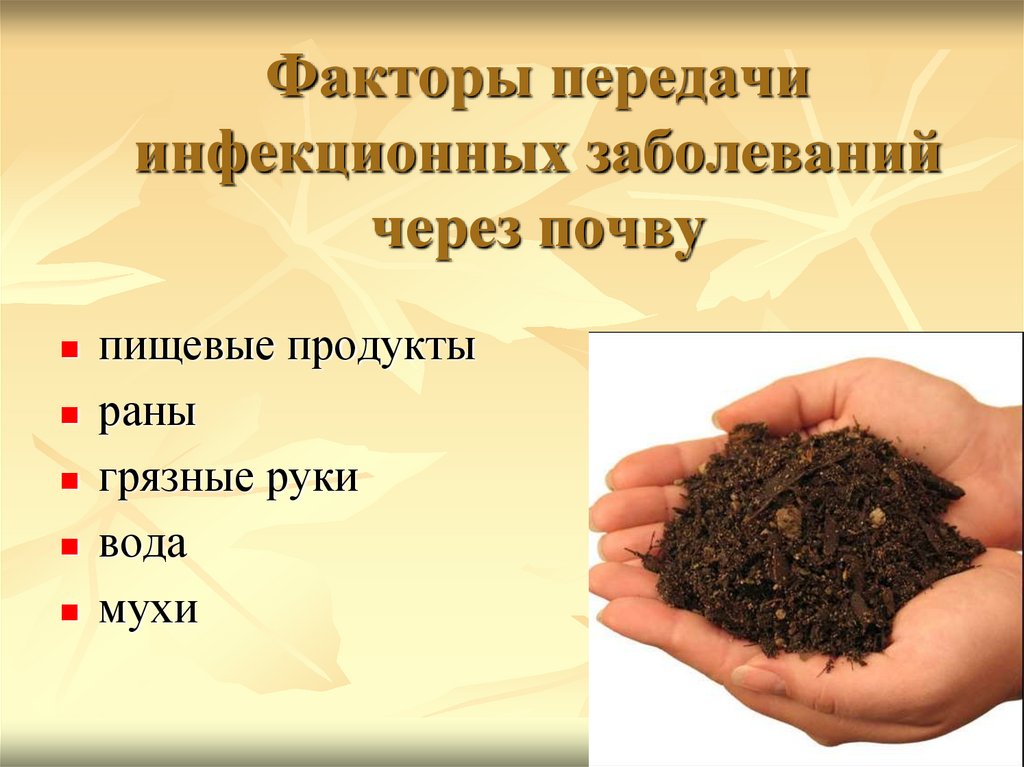 Инфекции в почве. Факторы передачи инфекционных заболеваний через почву. Заболевания через почву. Заболевания которые передаются через почву. Заболевания из почвы.