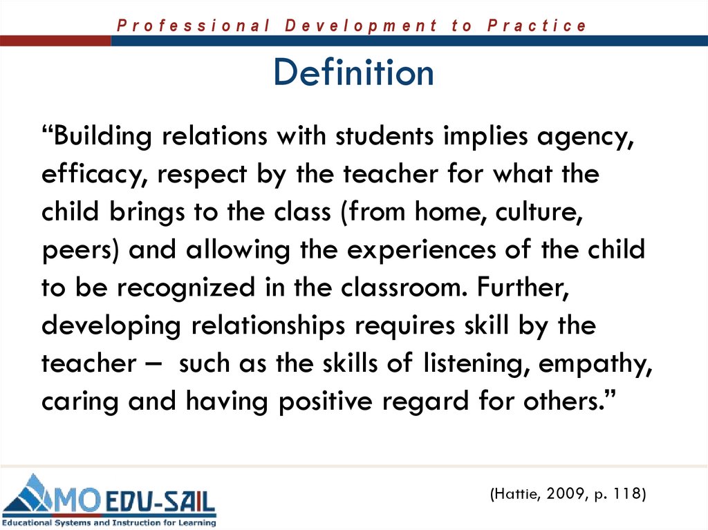 Why should we be concerned about building positive teacher-student relationships?