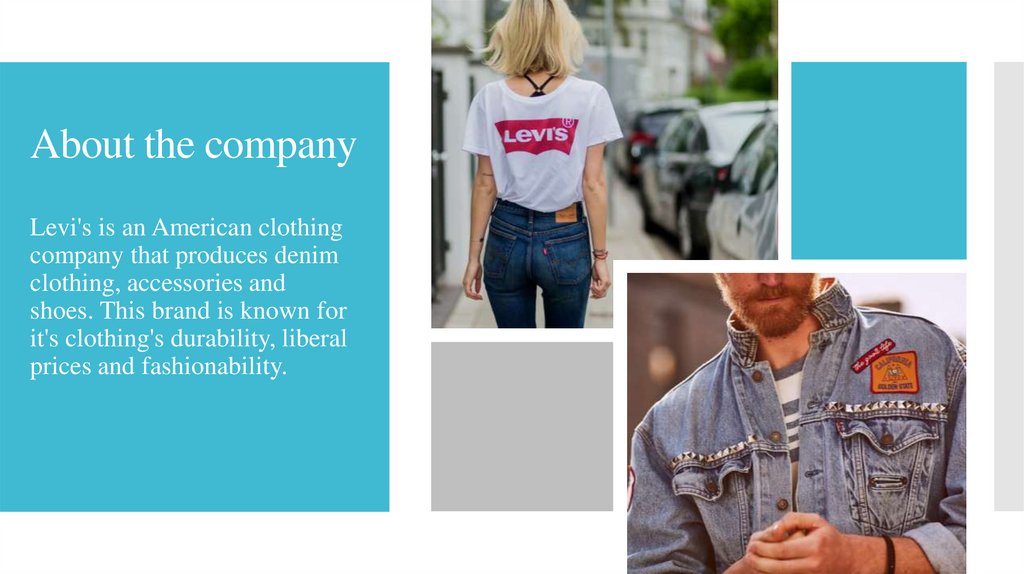 Levi's: History of a brand and it's way to success - презентация онлайн