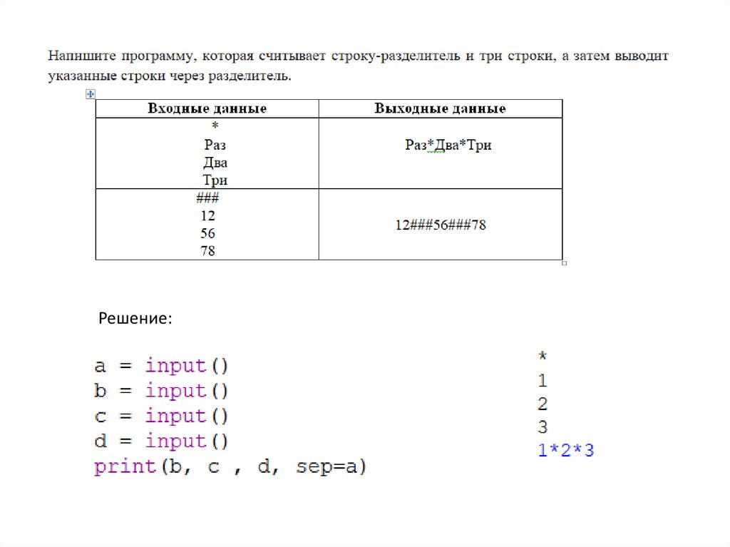 Организация ввода-вывода данных. Практическая работа №1 - презентация ...