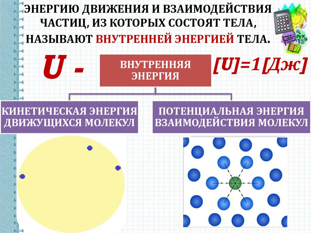 Что является примером теплового движения