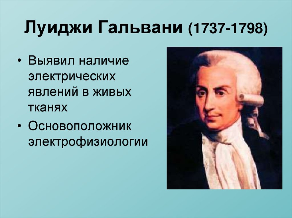 История открытия электричества франклин гальвани вольта и др презентация