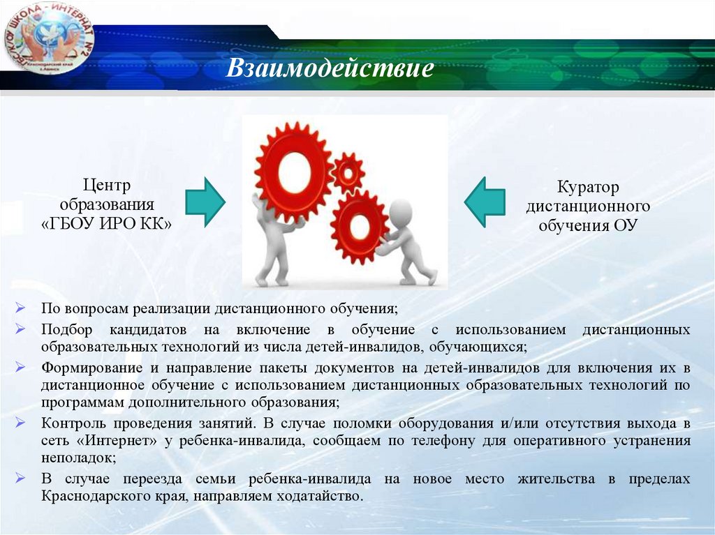 Взаимодействие