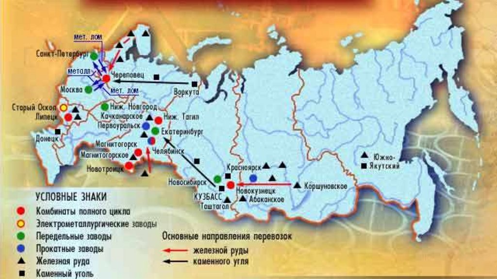 Цветная металлургия поволжья центры. География цветной металлургии.