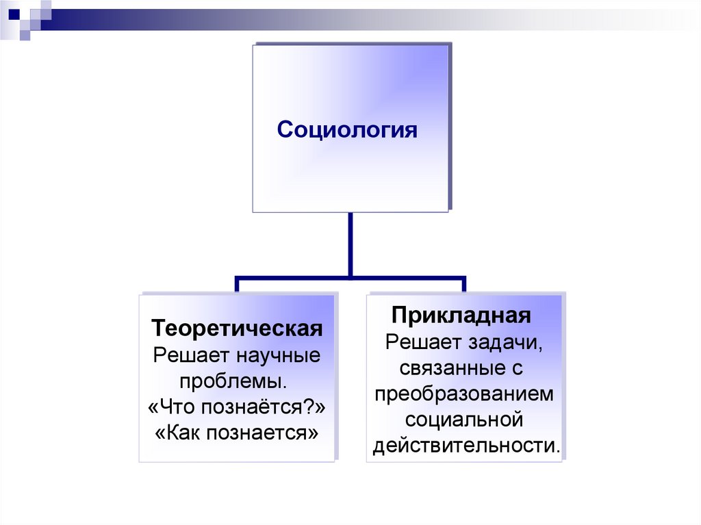 Теоретические социологические методы. Значение социологии в современном обществе. Теоретическая социология. Задачи теоретической социологии. Задачи современной социологии.