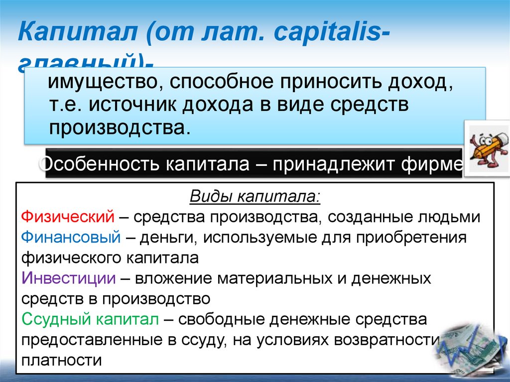 Назовите формы капитала. Виды капитала. Виды капитала Обществознание. Понятие капитала в экономике. Виды капитала фирмы в экономике.