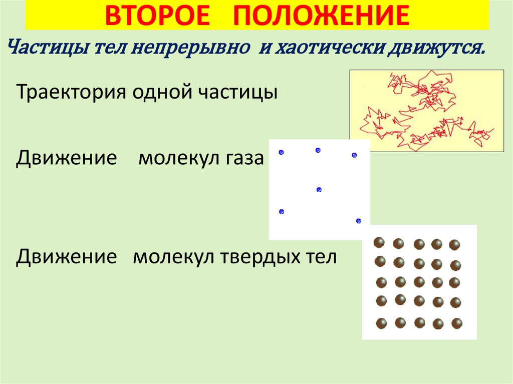 Основные положения мкт и их опытное обоснование