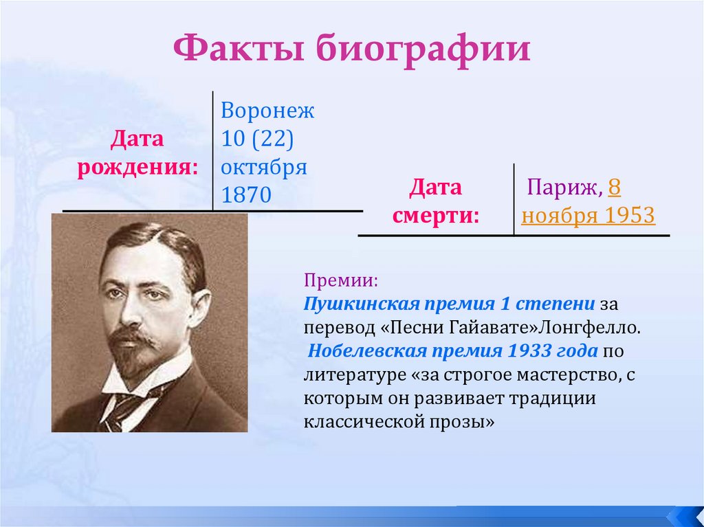 Бунин танька краткое. Сочинение о Бунине. Сочинение про Бунина. Факты из биографии Бунина. Нобелевская премия Бунина.