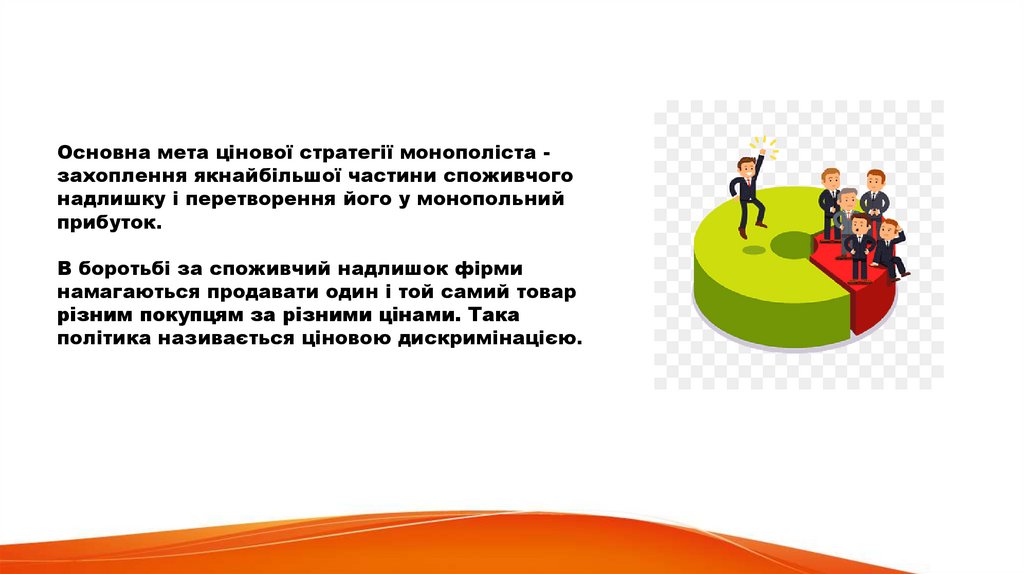 Принципи ціноутворення в умовах монопольної влади - презентация онлайн