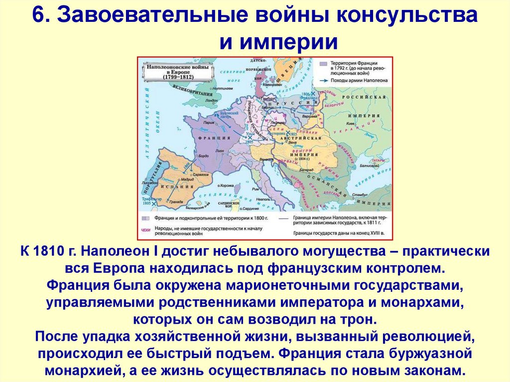 История консульство и образование наполеоновской империи