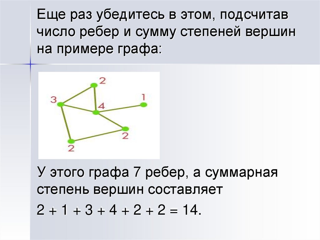 Диаметр дерева это количество ребер в максимальной. Степень вершины графа. Ребра графа. Количество ребер в графе. Сумма степеней всех вершин графа равна.