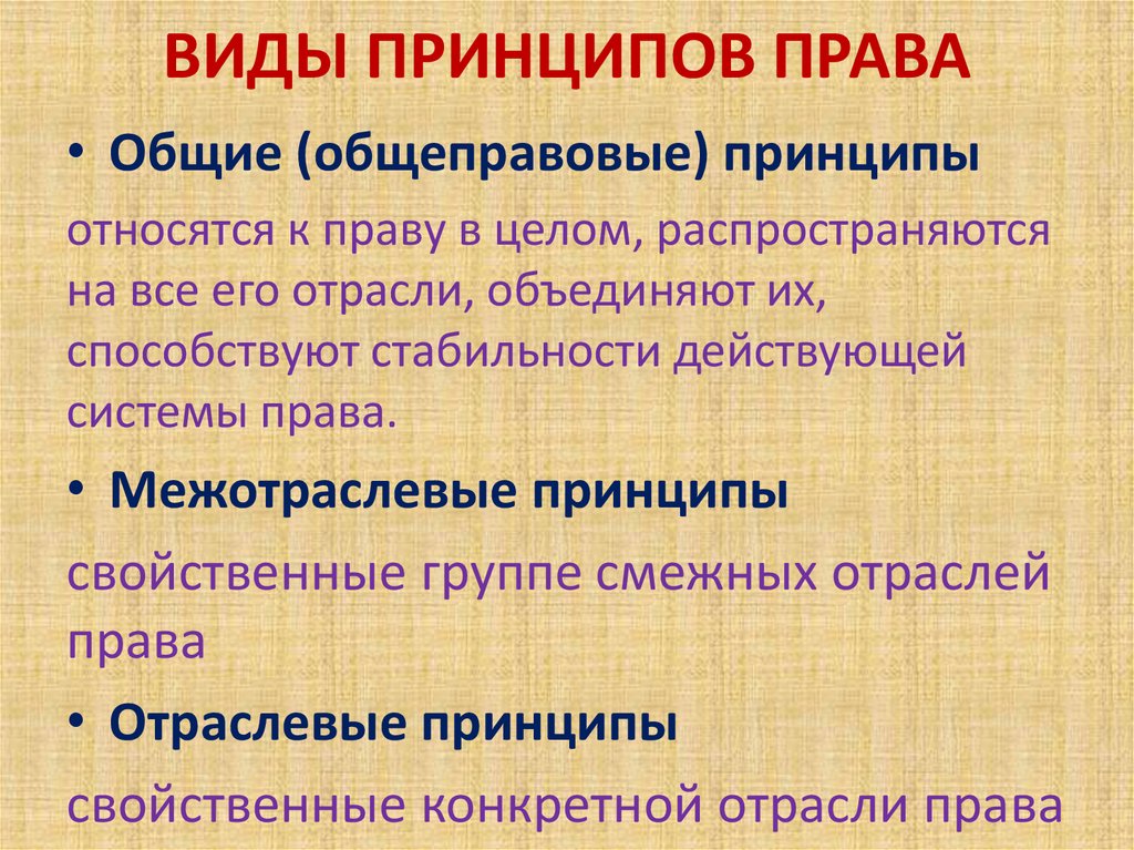 Принципы и функции права (лекция 11) - презентация онлайн