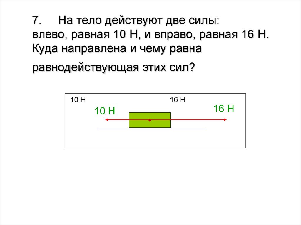 Что характеризует сила? Какие силы вы знаете? - презентация онлайн