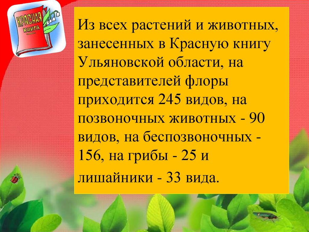 Красная книга растений ульяновской области проект