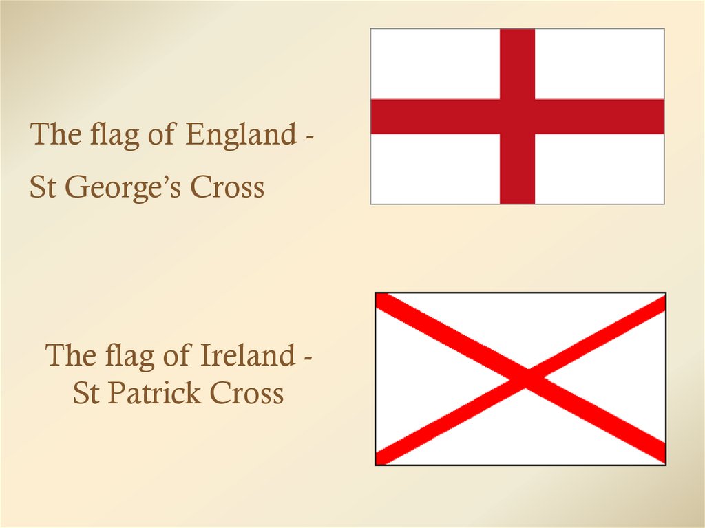 The flag of Ireland - St Patrick Cross