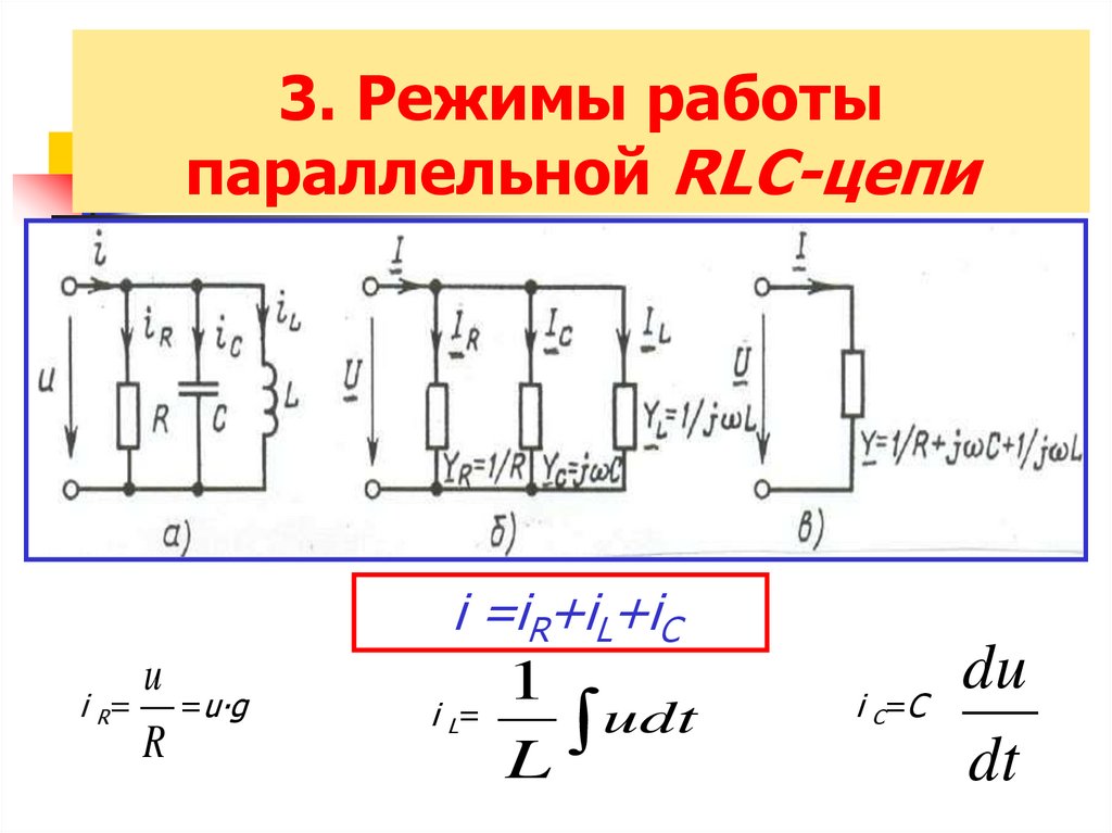 Rlc цепь