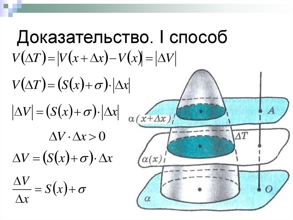 Доказательство. I способ