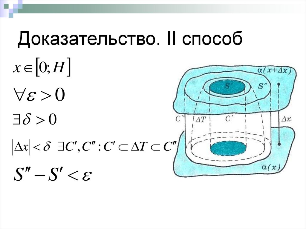 Доказательство. II способ