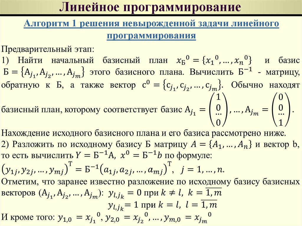 Линейное программирование картинки