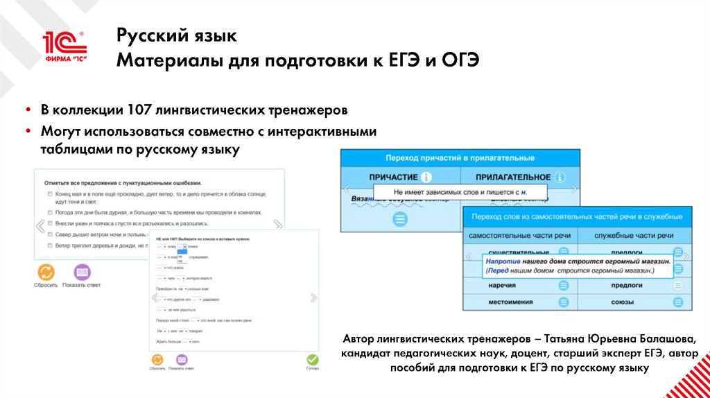 Русский язык Материалы для подготовки к ЕГЭ и ОГЭ