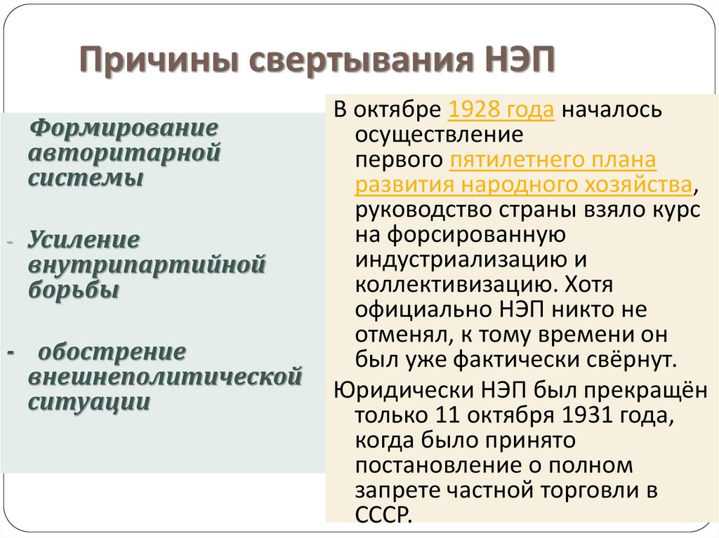 Нэп презентация 10 класс история