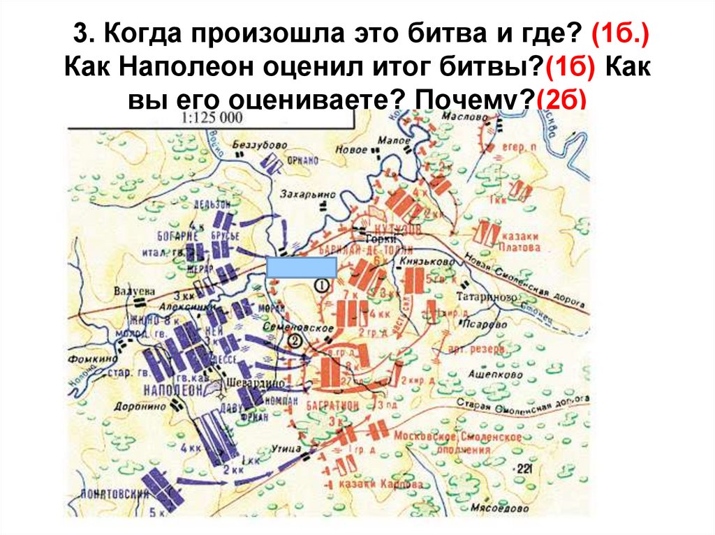 Какое сражение происходит