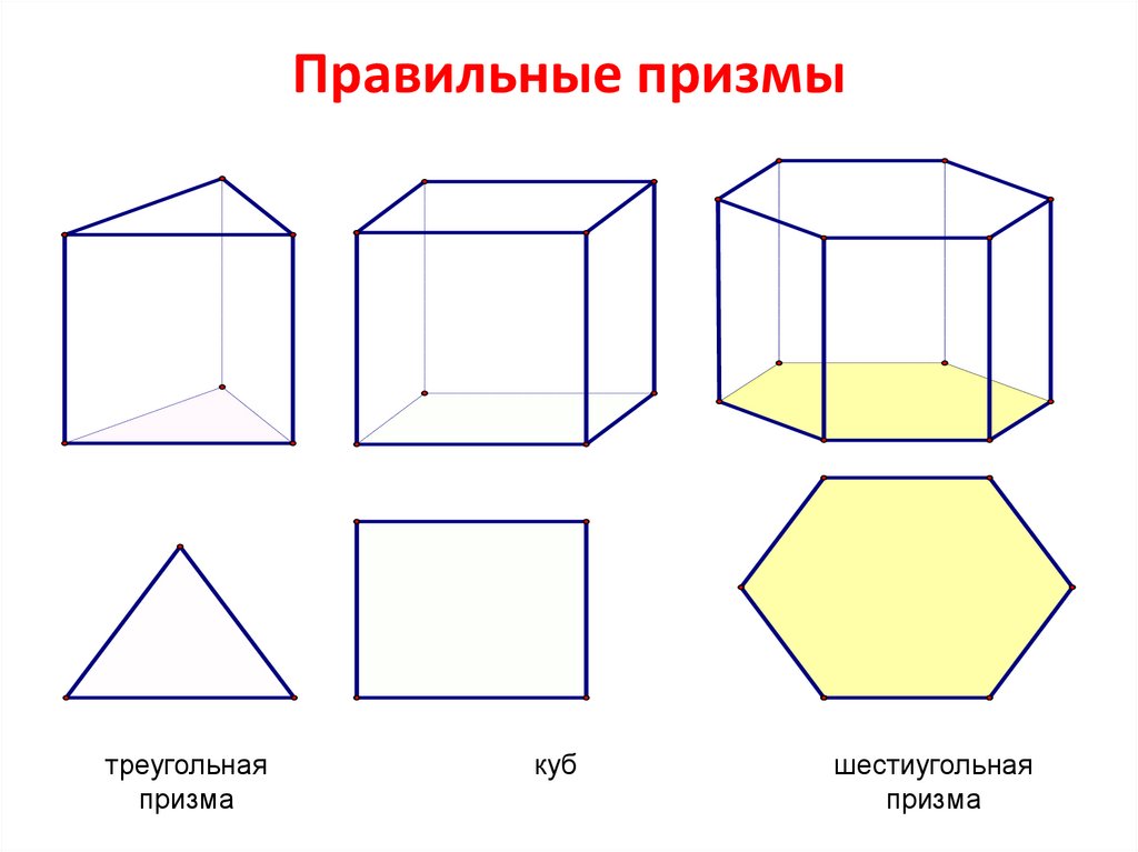 Правильная призма 4