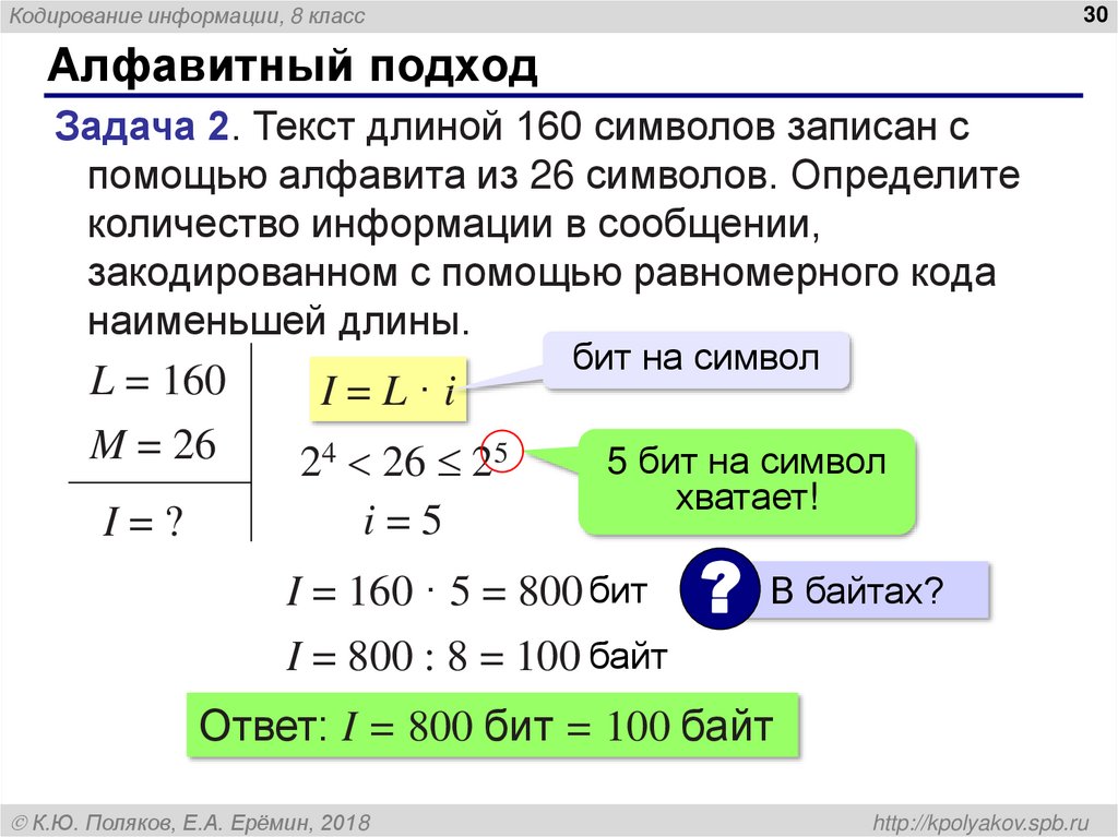 Посчитайте сколько байт в памяти занимает рисунок размером 20 на 20 закодированный с палитрой 32