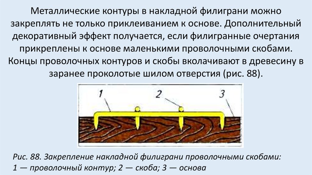 Что такое мозаика с металлическим контуром