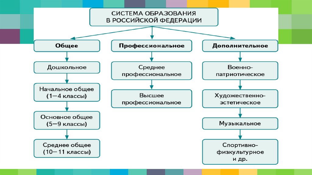 Сложный план образование сша