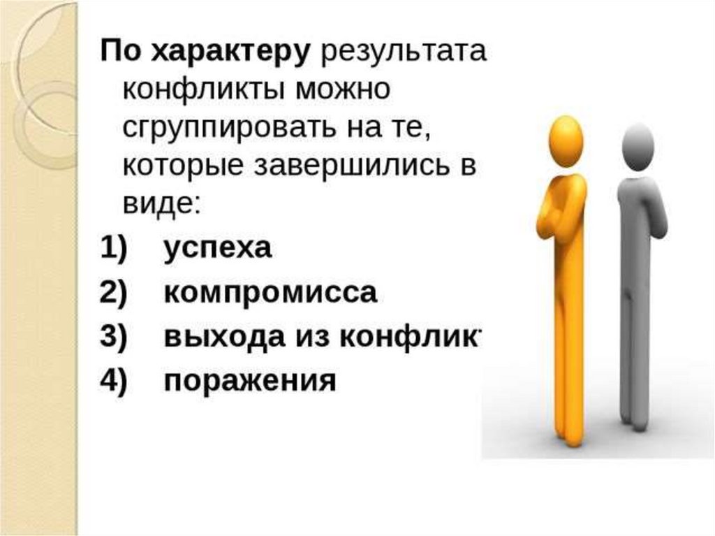 Характер противоречий. Результаты конфликта. Конфликты по характеру. Сколько результатов конфликта существует?. По характеру.