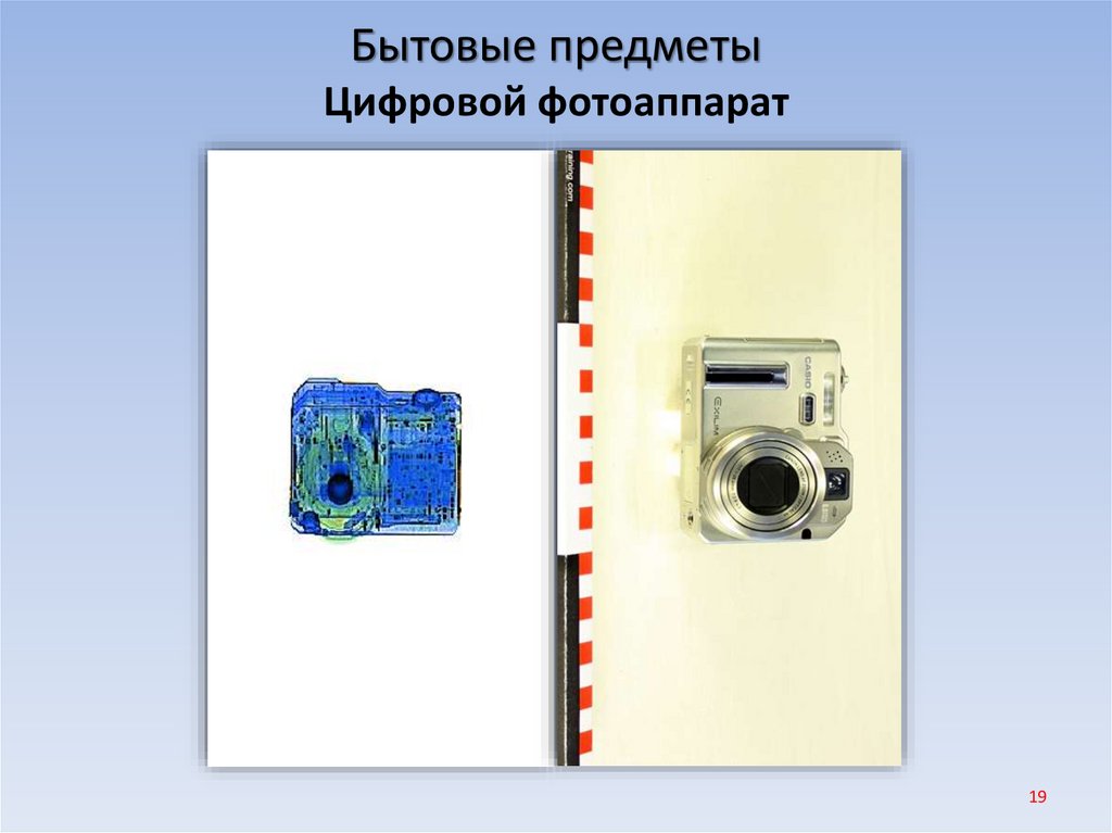Бытовые предметы Цифровой фотоаппарат