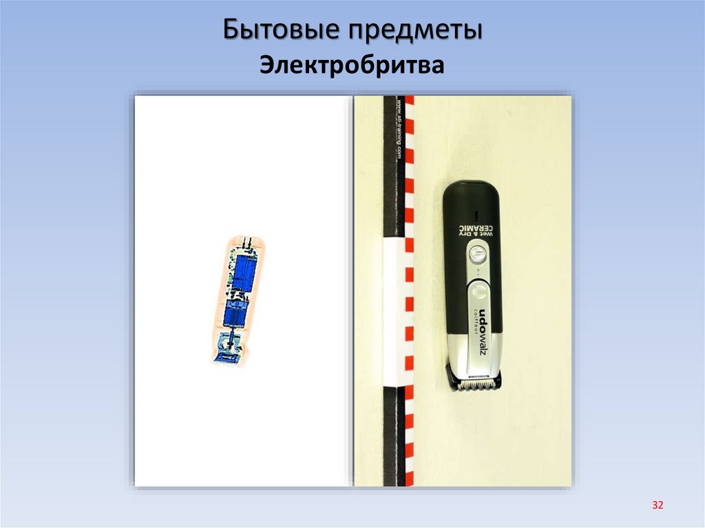 Бытовые предметы Электробритва