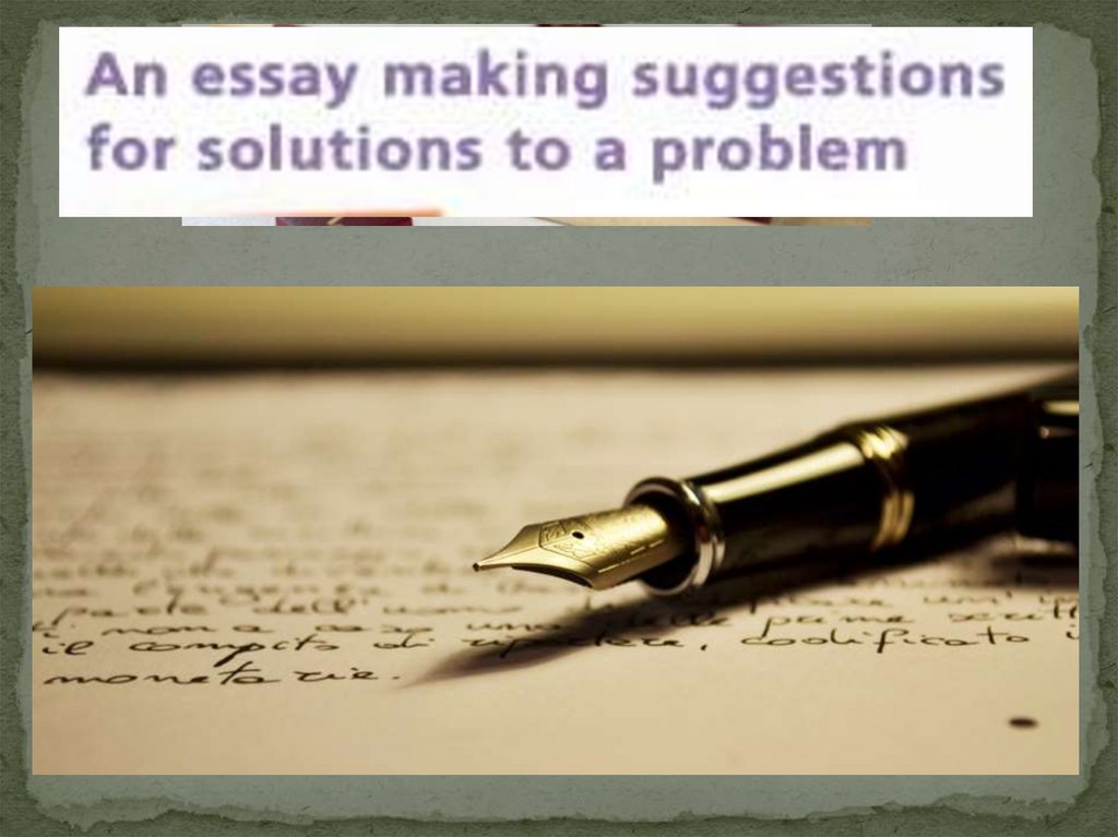 essay making suggestions