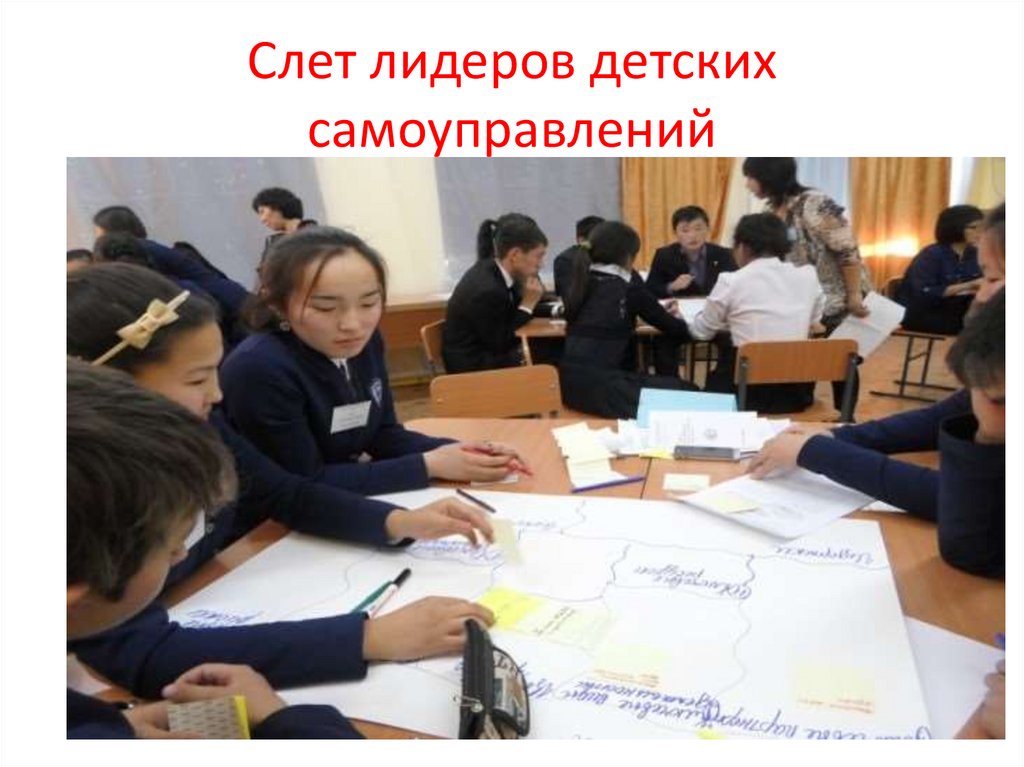 Слет лидеров детских самоуправлений