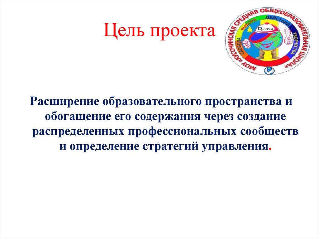 Цель проекта