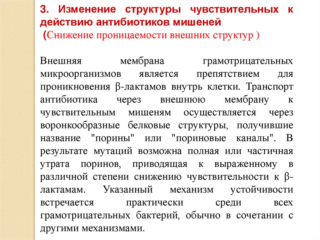 ДНК-гираза является мишенью для антибиотиков группы. Модификация внутриклеточных мишеней антибиотика характеристика. Мишени антибиотиков.