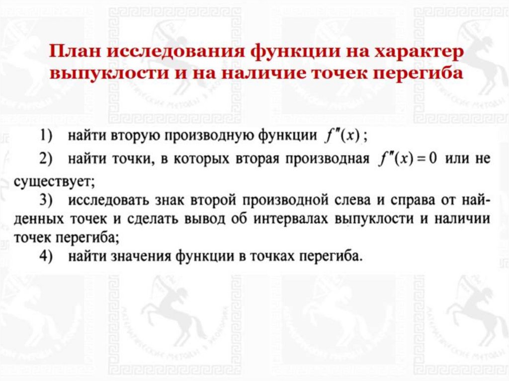 Выпуклость графика функции точки перегиба презентация 11 класс алимов