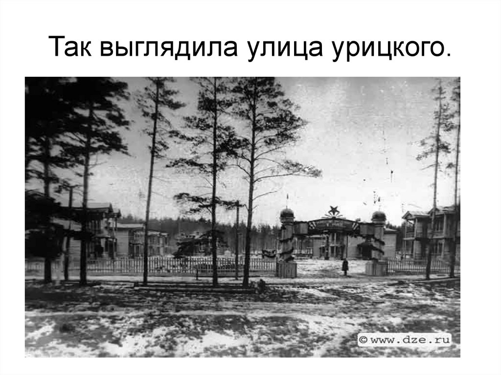Так выглядила улица урицкого.