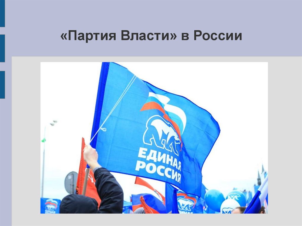 Политические партии современной России - презентация онлайн