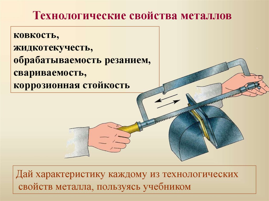 Металлы получение свойства металлов 6 класс технология. Технологические свойства металлов. Технологичные свойства металлов. Обрабатываемость резанием технологические свойства. К технологическим свойствам металлов относят:.