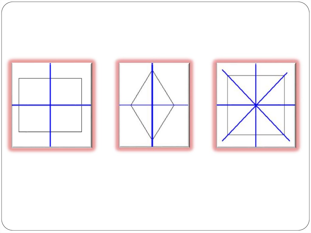 У прямоугольника 2 оси. Оси симметрии квадрата 2 класс. Осей симметрии у квадрата 2 класс. Ось симметрии квадрата 4 класс. Квадрат имеет 4 оси симметрии.