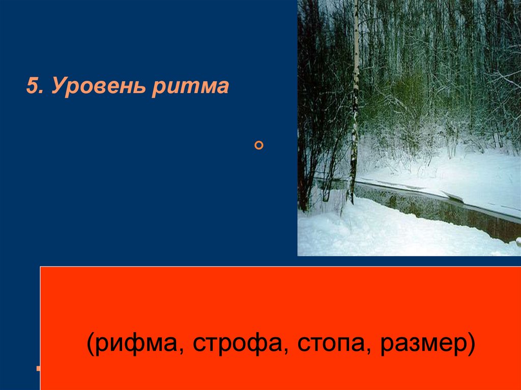 5. Уровень ритма